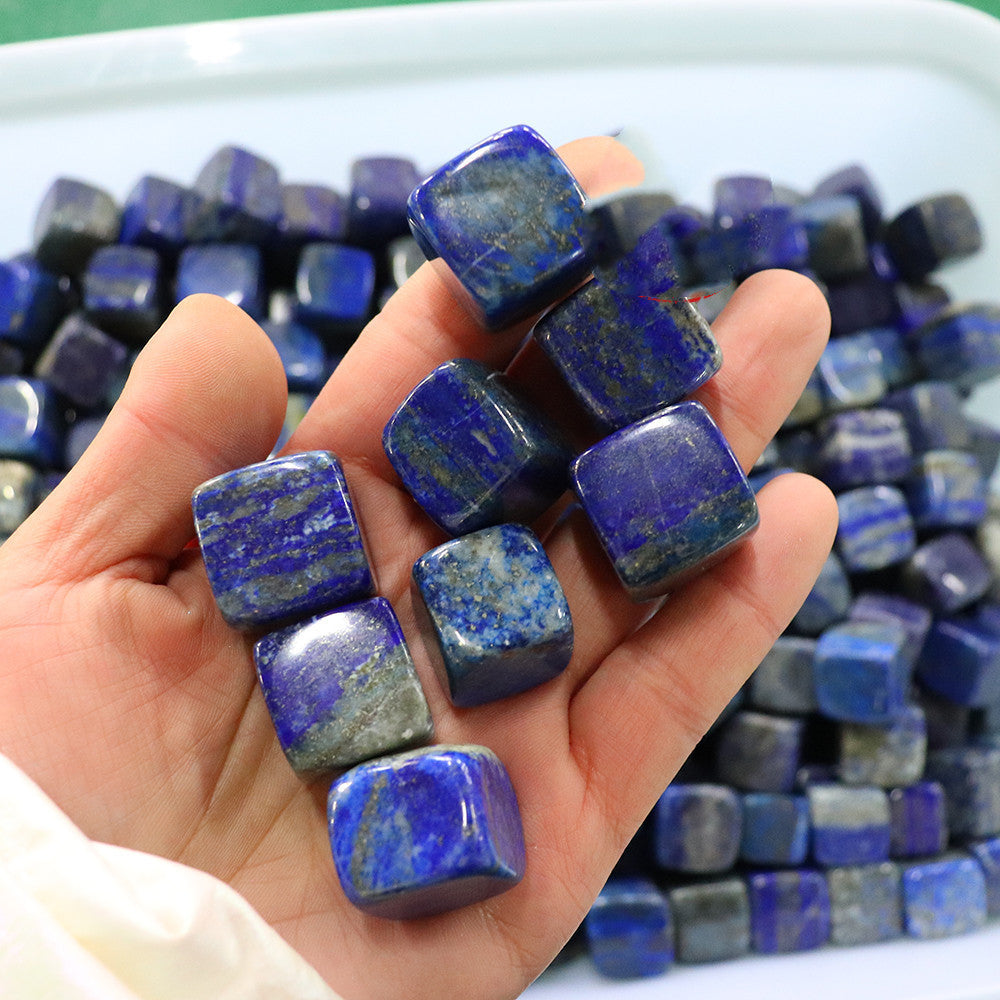 Natural Crystal Cube Gem Crushed Stone Powder Crystal
