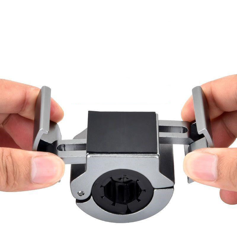 Support de téléphone portable pliable en anneau en alliage d'aluminium pour vélo