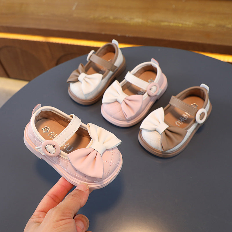 Spring And Autumn Soft Bottom Baby Children Princess Toddler Shoes