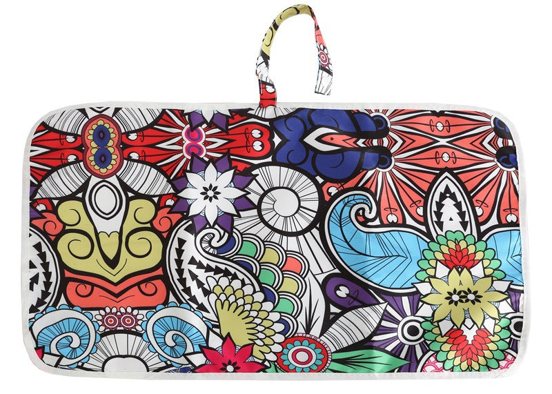 Foldable washable diaper bag