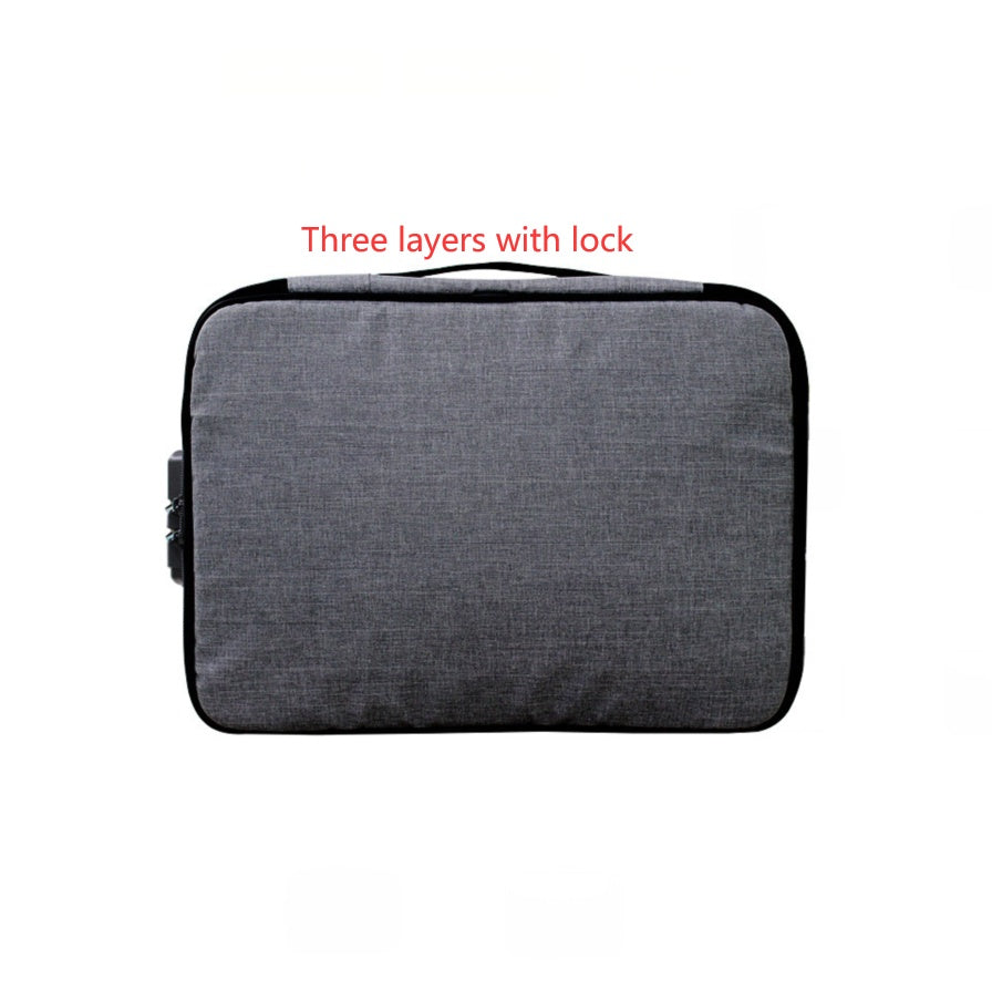 Sac de rangement multifonctionnel pour certificats