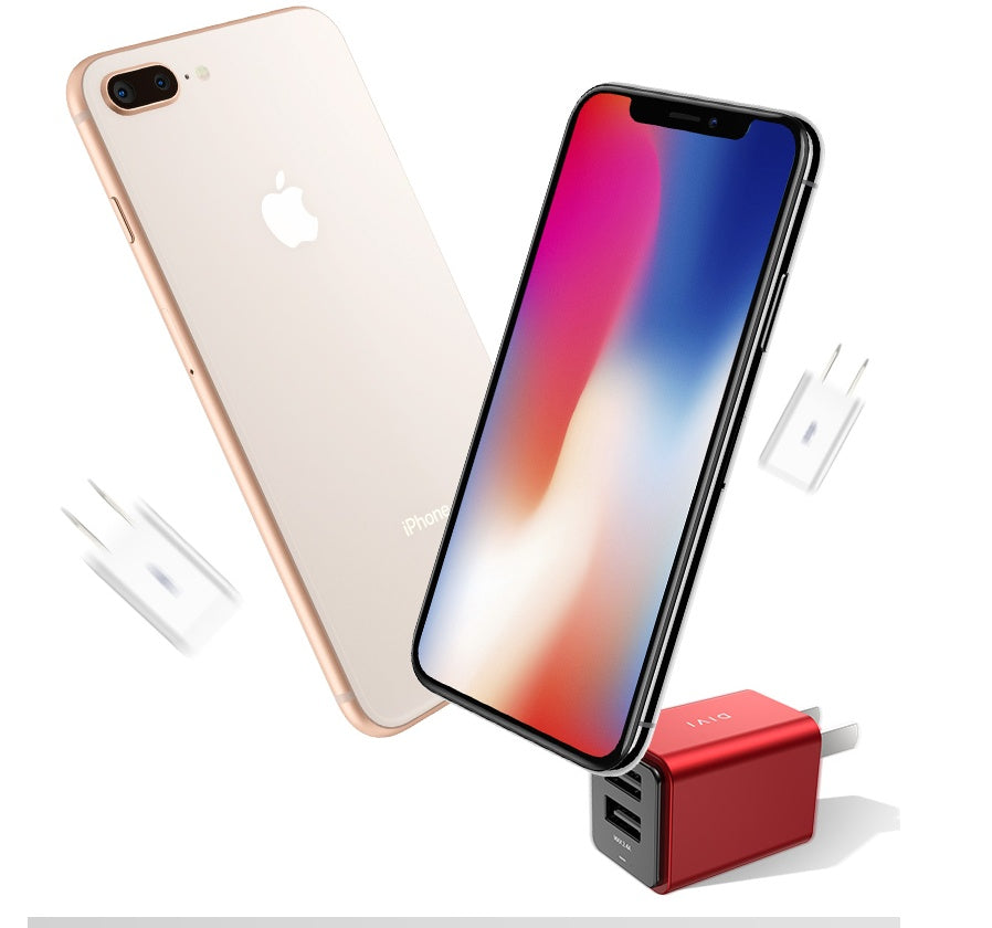 Compatible with Apple , The first Weihua charging head Android universal v20 multi-port USB plug flash charge genuine xsmax fast flat