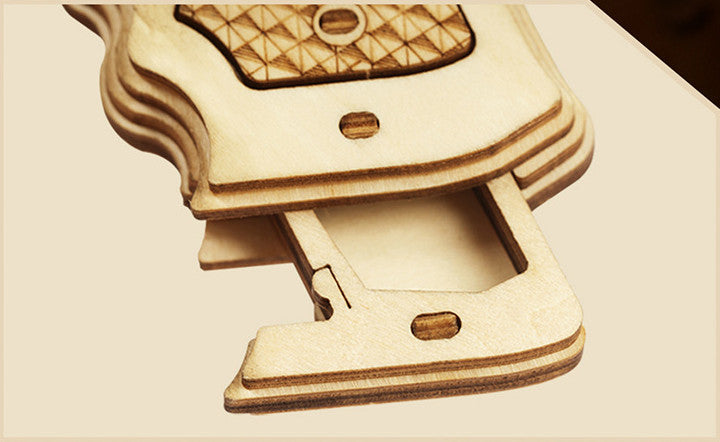 DIY Pistol Shotgun Wooden 3d Puzzle Toy