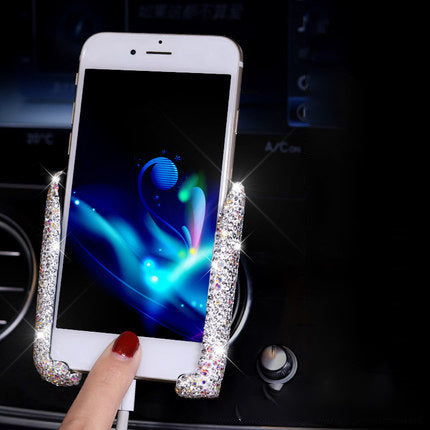 Support de téléphone portable à boucle de ceinture de voiture