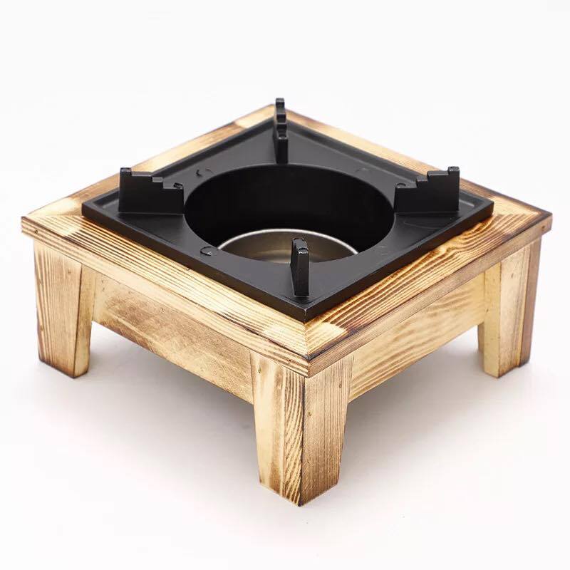 Grill rectangulaire binaural à rayures Grill rond à carreaux