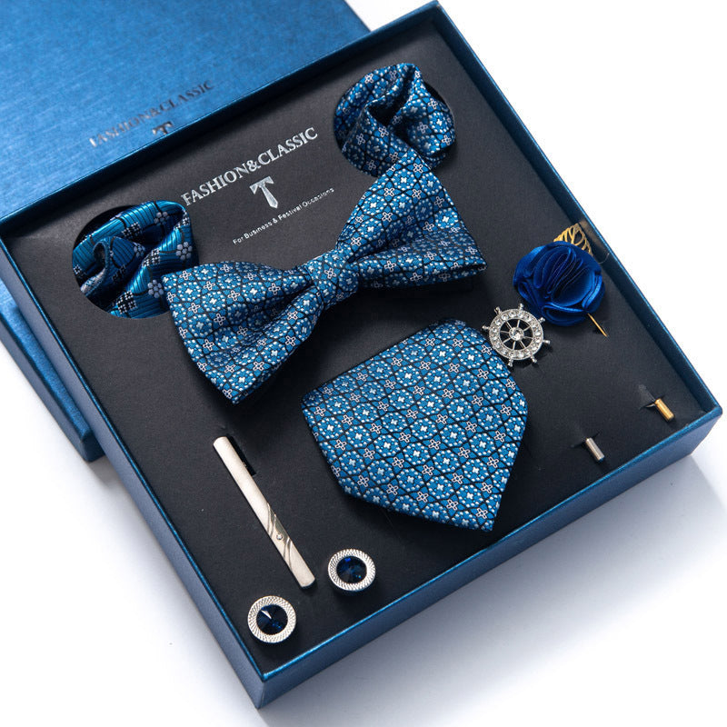 Ensemble cravate et costume formel 8 pièces pour homme
