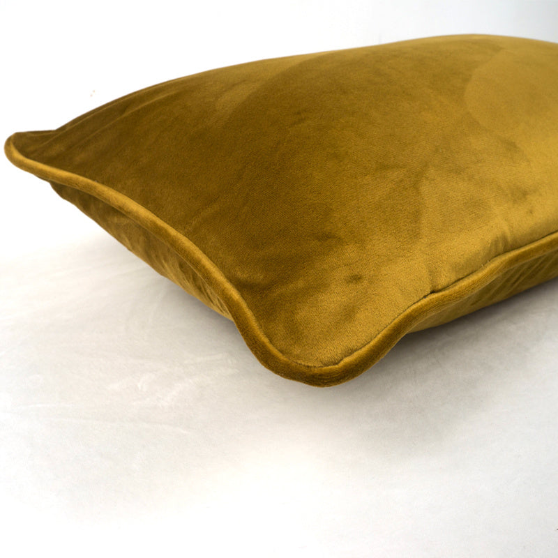 Housse de coussin décoratif en velours pour canapé