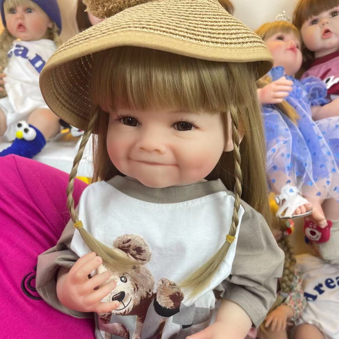 Full Enamel Can Enter The Water Dimple Simulation Doll