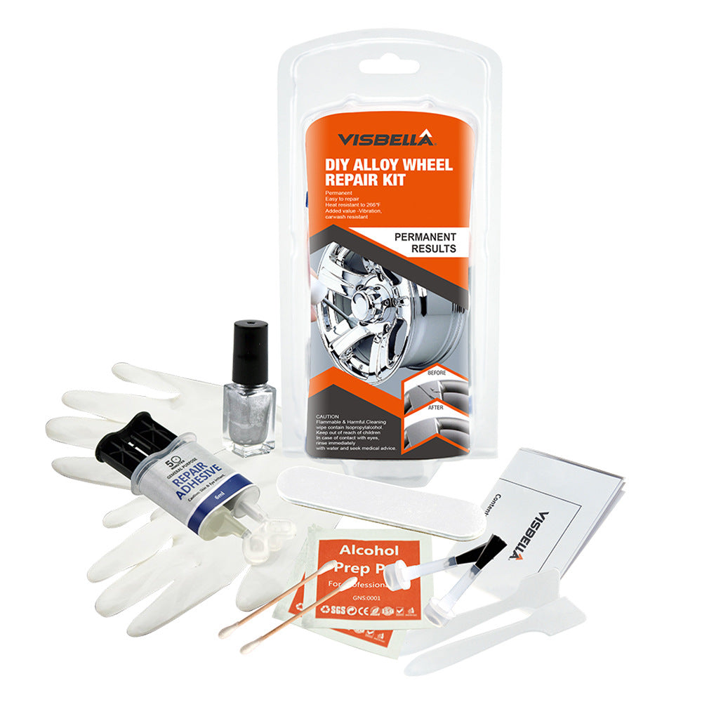 Car wheel repair agent