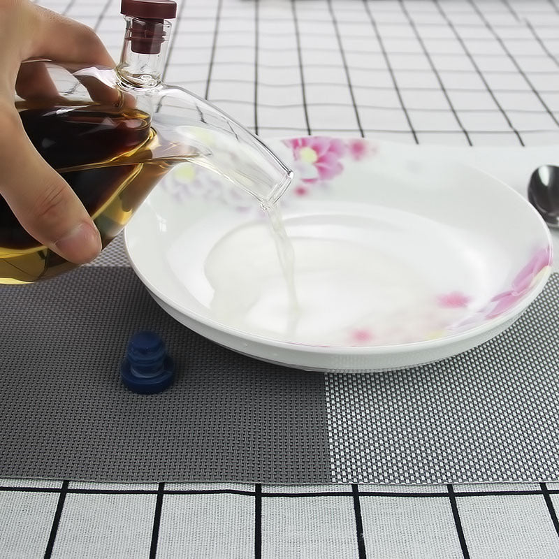 Séparateur huile-eau en verre résistant aux hautes températures pour cuisine