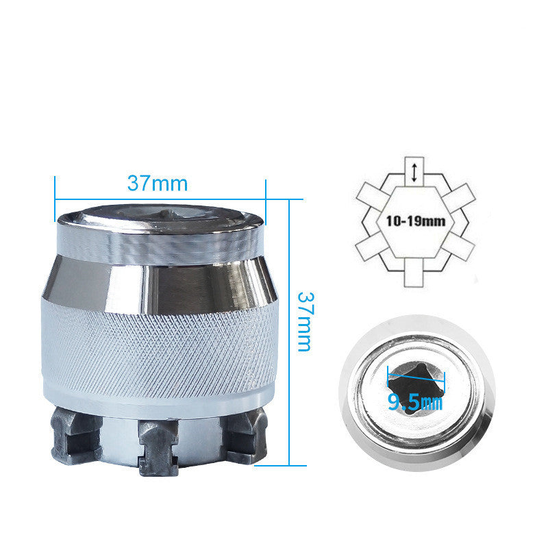 Adjustable multipurpose socket wrench Sleeve