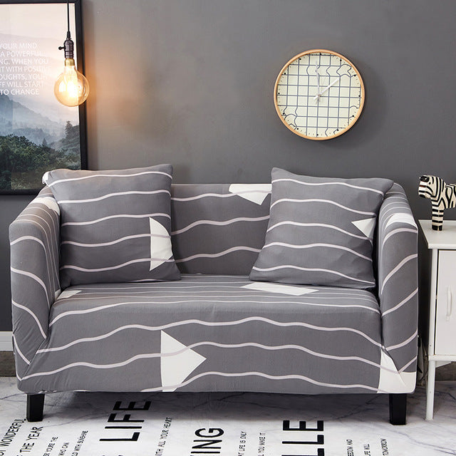 Housse de canapé coussin canapé imprimé housse de canapé