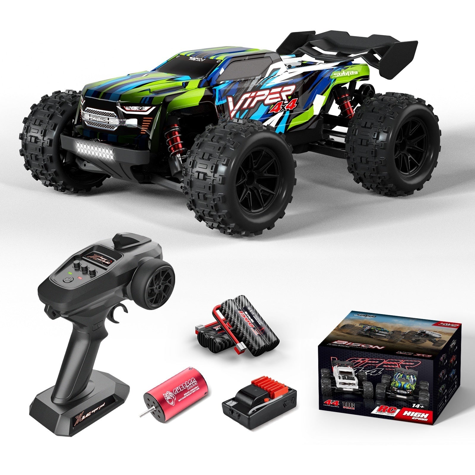 Brushless Rc Remote Control Car Four-wheel Drive High-speed Drift Off-road Racing Toy
