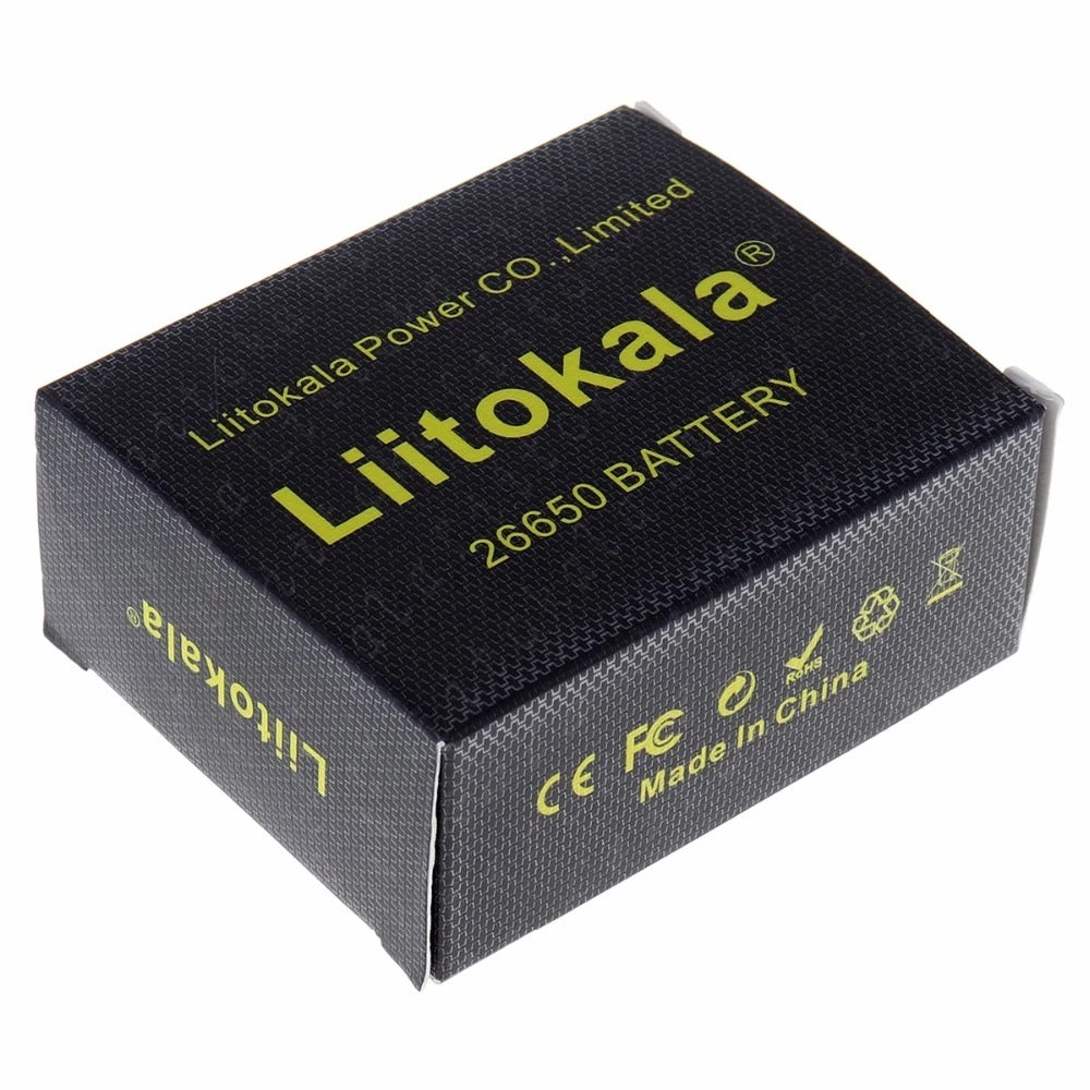 LiitoKala Lii 50A 3.7V 26650 5000mah Lithium Battery 20A Put