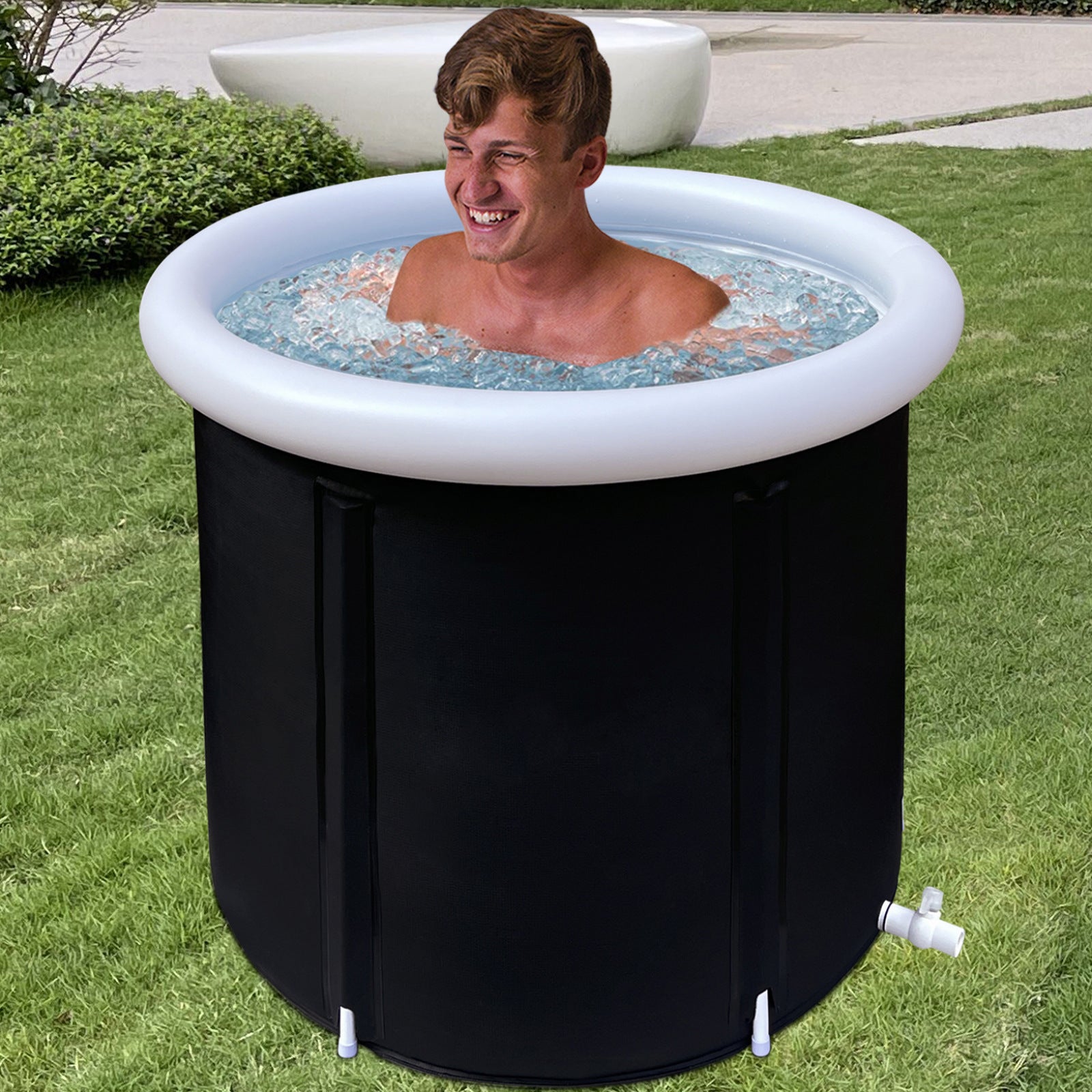 MOQ500 Seau à glace pliable personnalisé