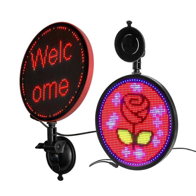 LED car screen car advertising full color display