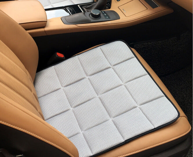 Housse de coussin de siège de voiture respirante en charbon de bambou