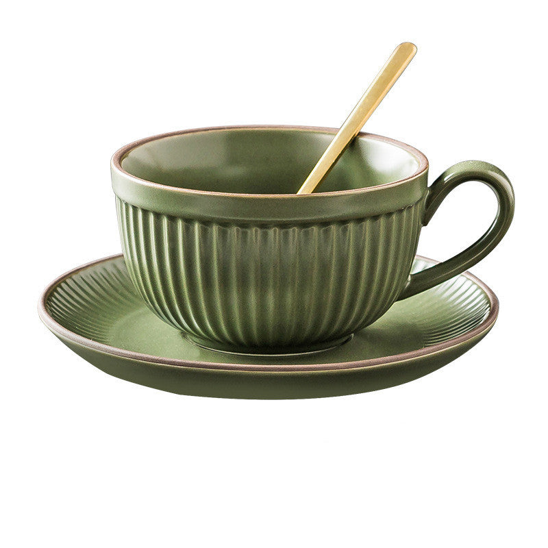 Service de tasses à café en céramique vintage