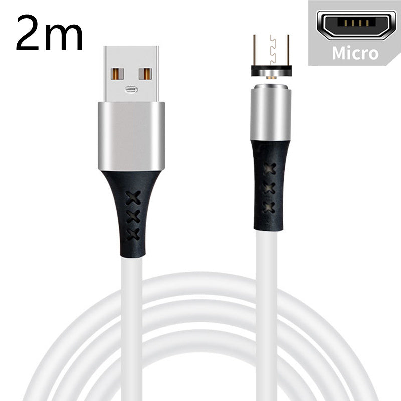 Silicone Fast Charging Mobile Phone Data Cable