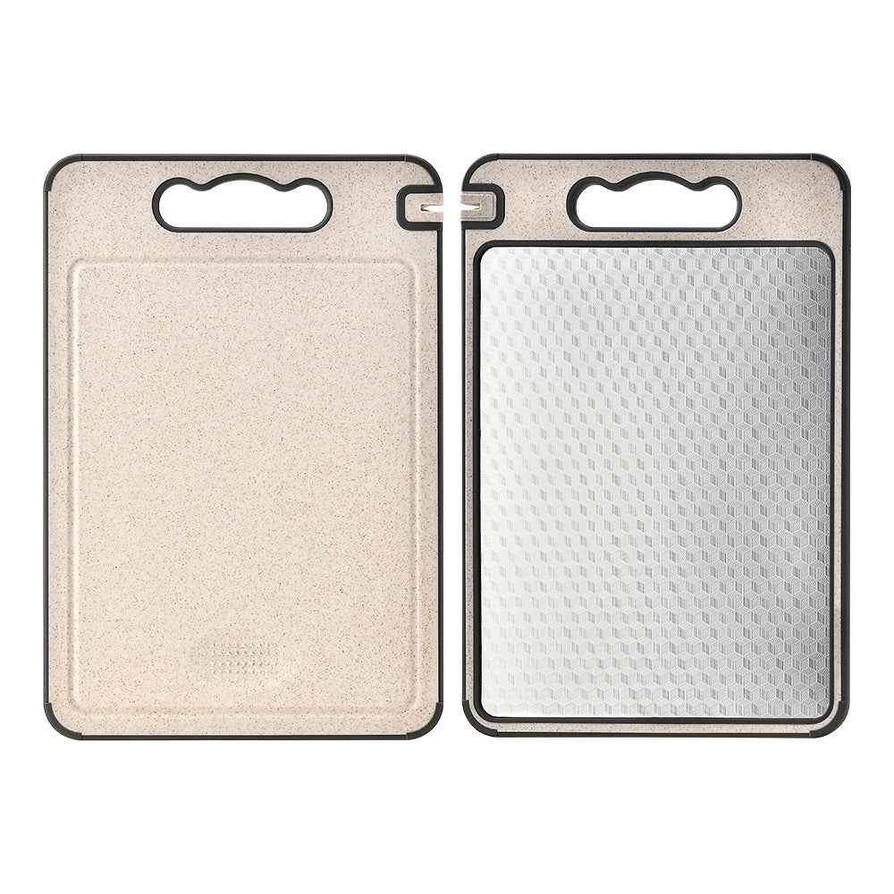 Planche à découper ménagère double face en acier inoxydable 304