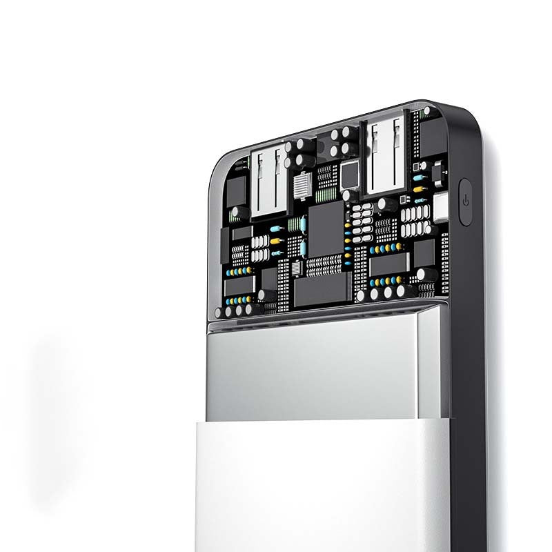 Batterie Externe Ultra Fine Haute Capacité 10000 mAh