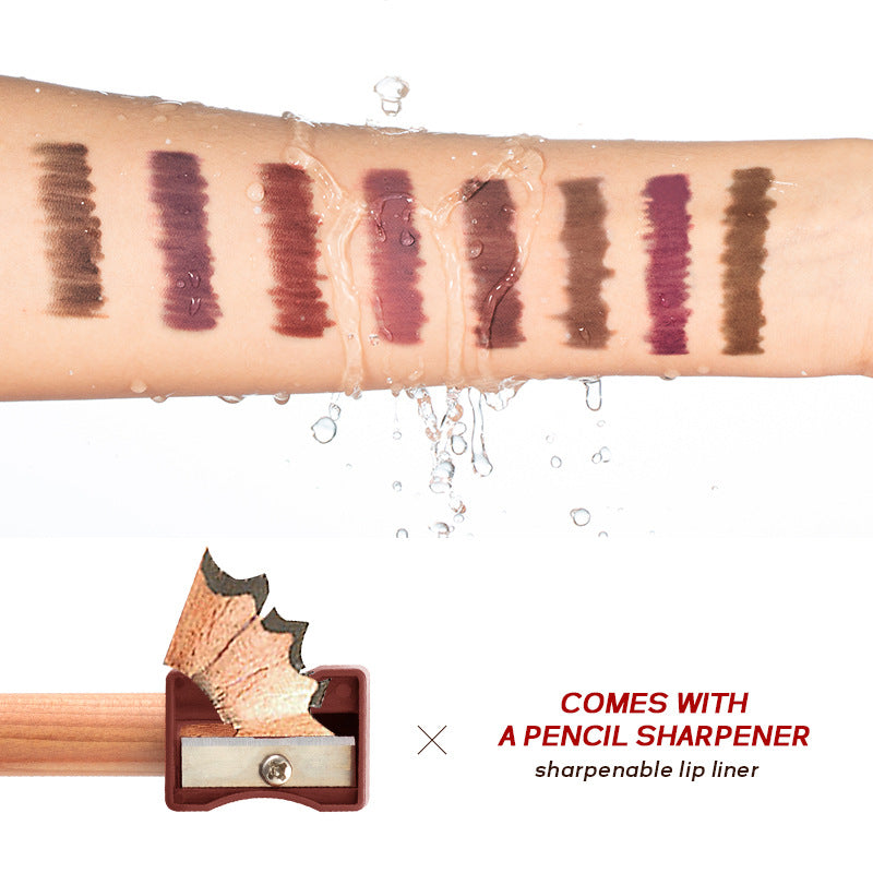 Crayon à lèvres mat 8 couleurs, maquillage beauté.