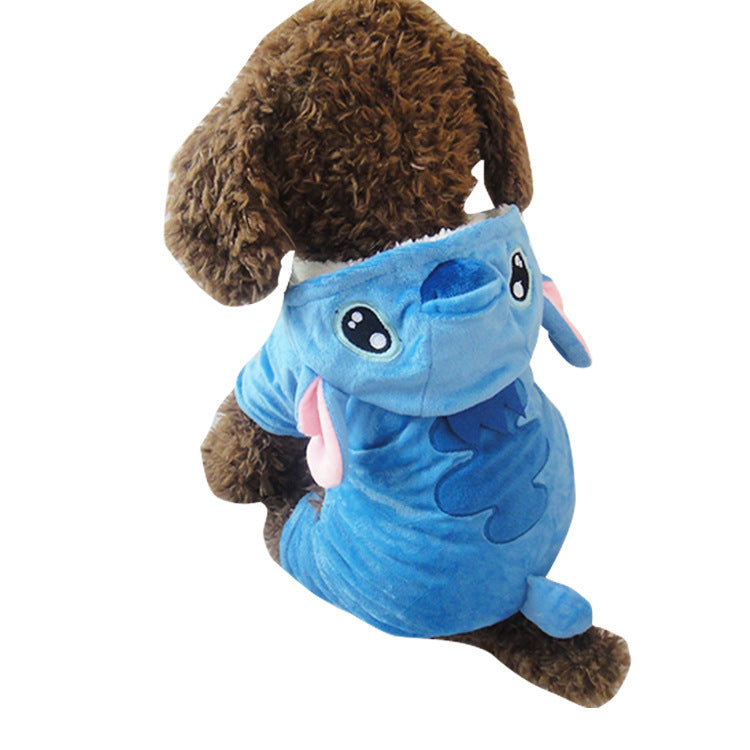 Vêtements à quatre pattes Teddy pour chien de compagnie