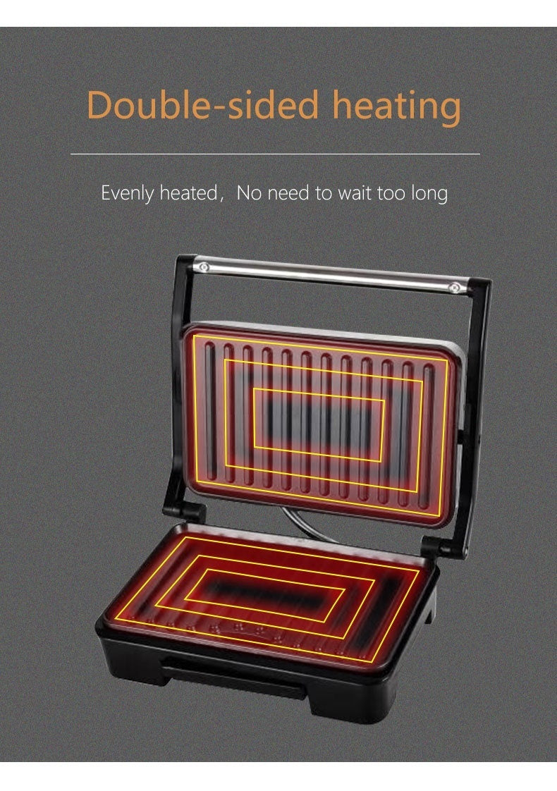 Steak Cutter Sandwich Machine Waffle Machine Heating Electric Baking Pan