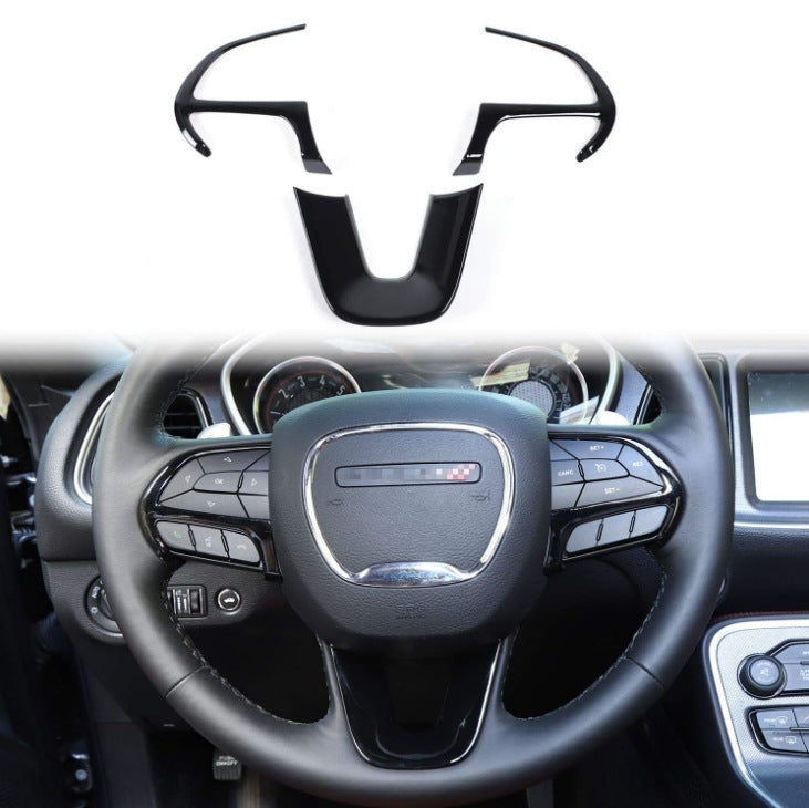 Suitable For Challenger Horse Modification Steering Wheel Sequins Decoration