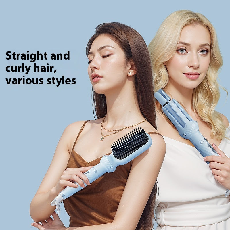 Fer à boucler automatique 3-en-1 de 32 mm pour boucler ou lisser les cheveux