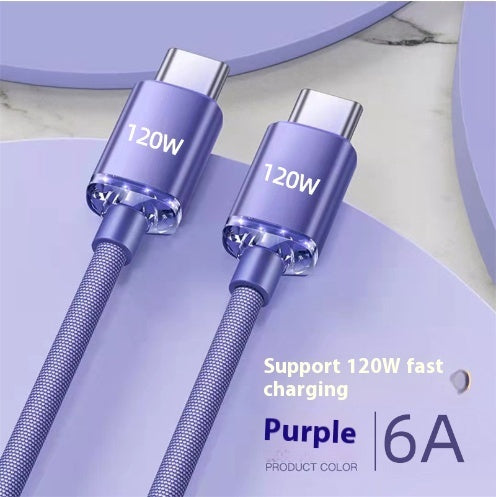 Câble de charge universel double Type-C pour téléphone portable PD