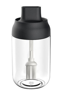 Bocal à épices en verre de cuisine avec cuillère et couvercle 250ML