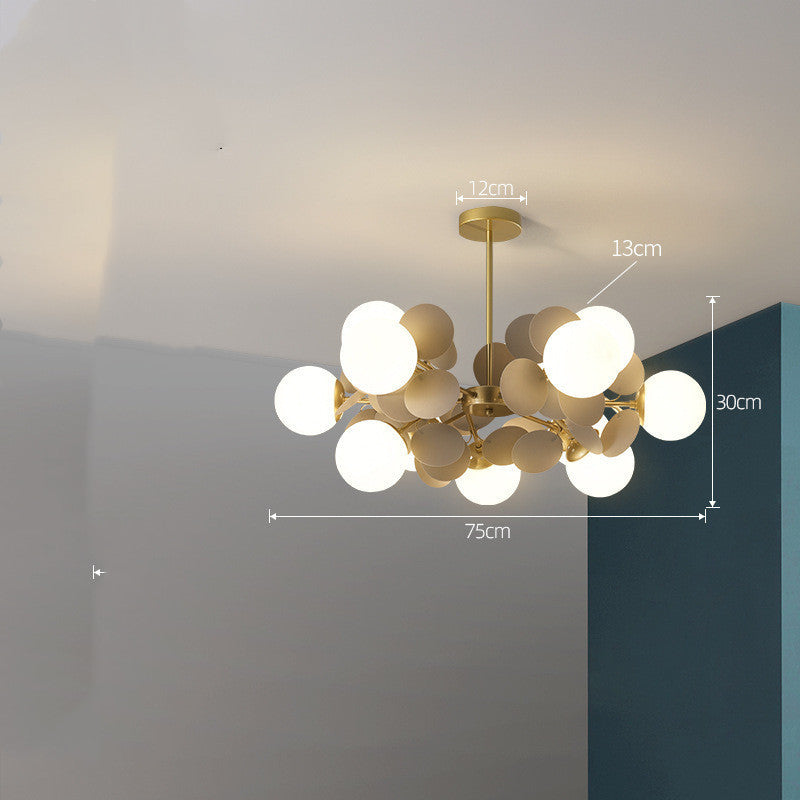 Lustre Nordique Moderne Minimaliste pour Salon et Chambre