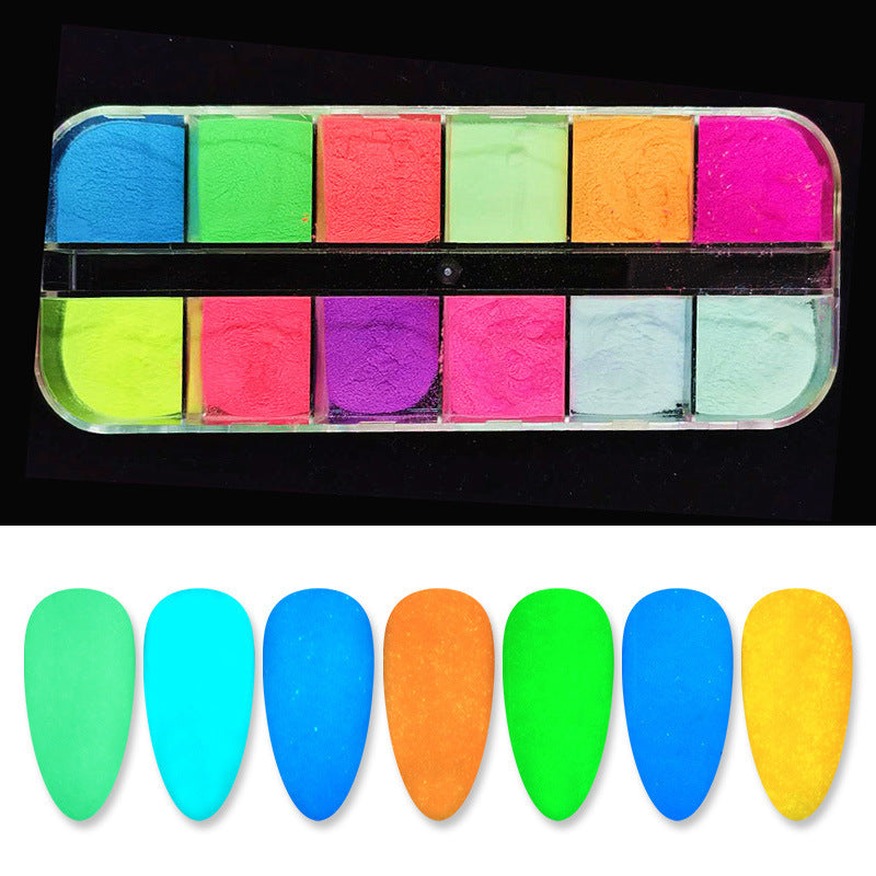 Poudre à Ongles Sirène Aurore Effet Paillettes
