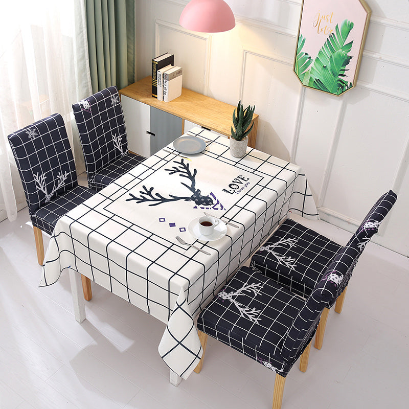 Cotton waterproof tablecloth