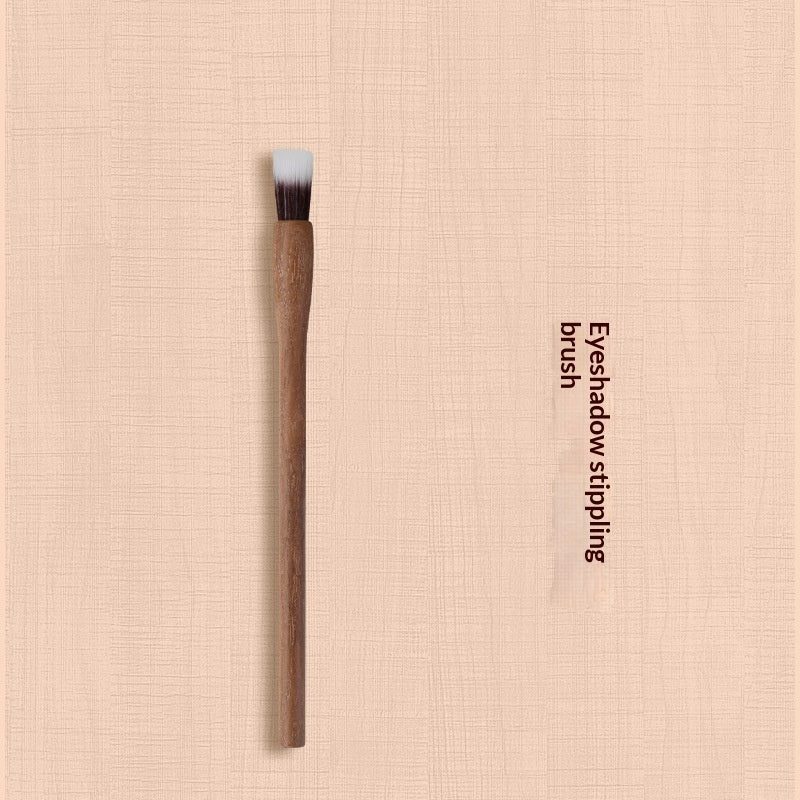 H Set Brush Vintage Soft Black Walnut Makeup Brush