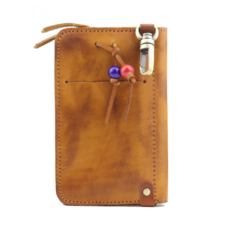 2-in-1 leather key card case