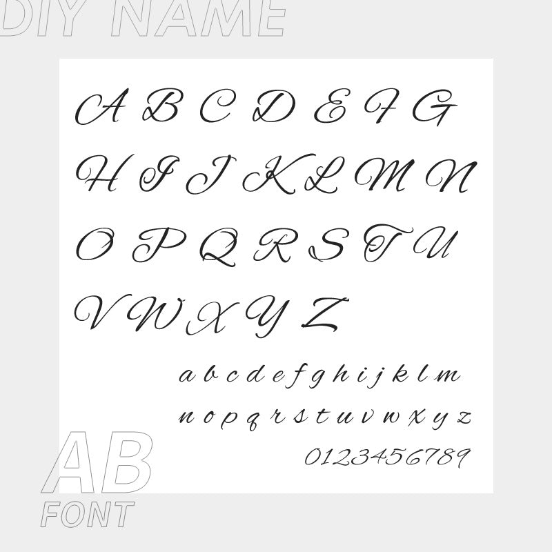 Bijoux personnalisés en acier inoxydable 316L, bracelet de cheville avec nom et alphabet anglais