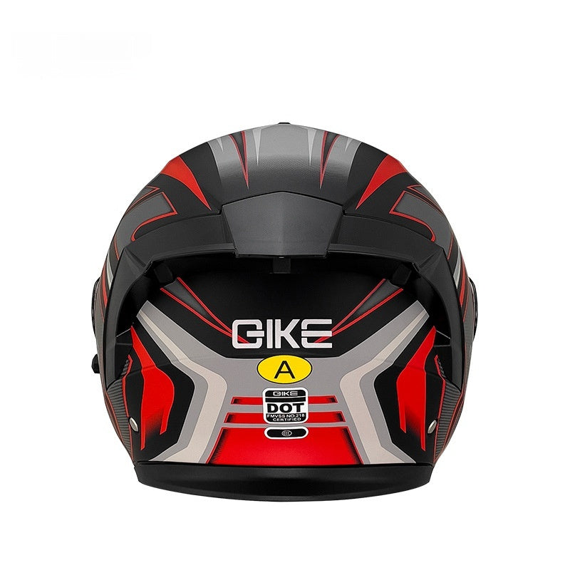 Three-quarter Safety Riding Motorcycle Electric Vehicle Class A Large Tail Helmet
