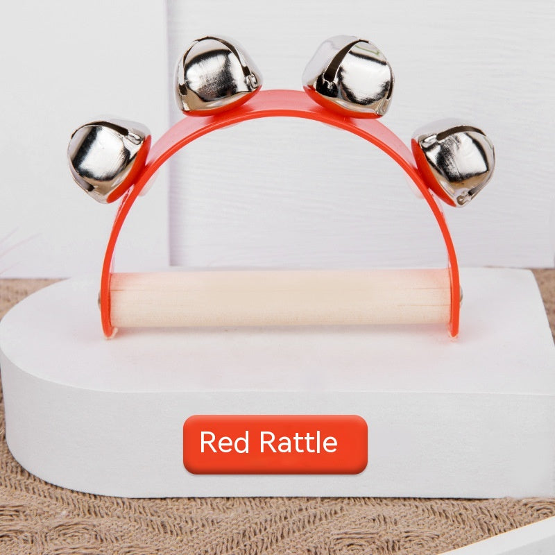 Wooden Semicircle Handbell Children's Musical Instrument Toy