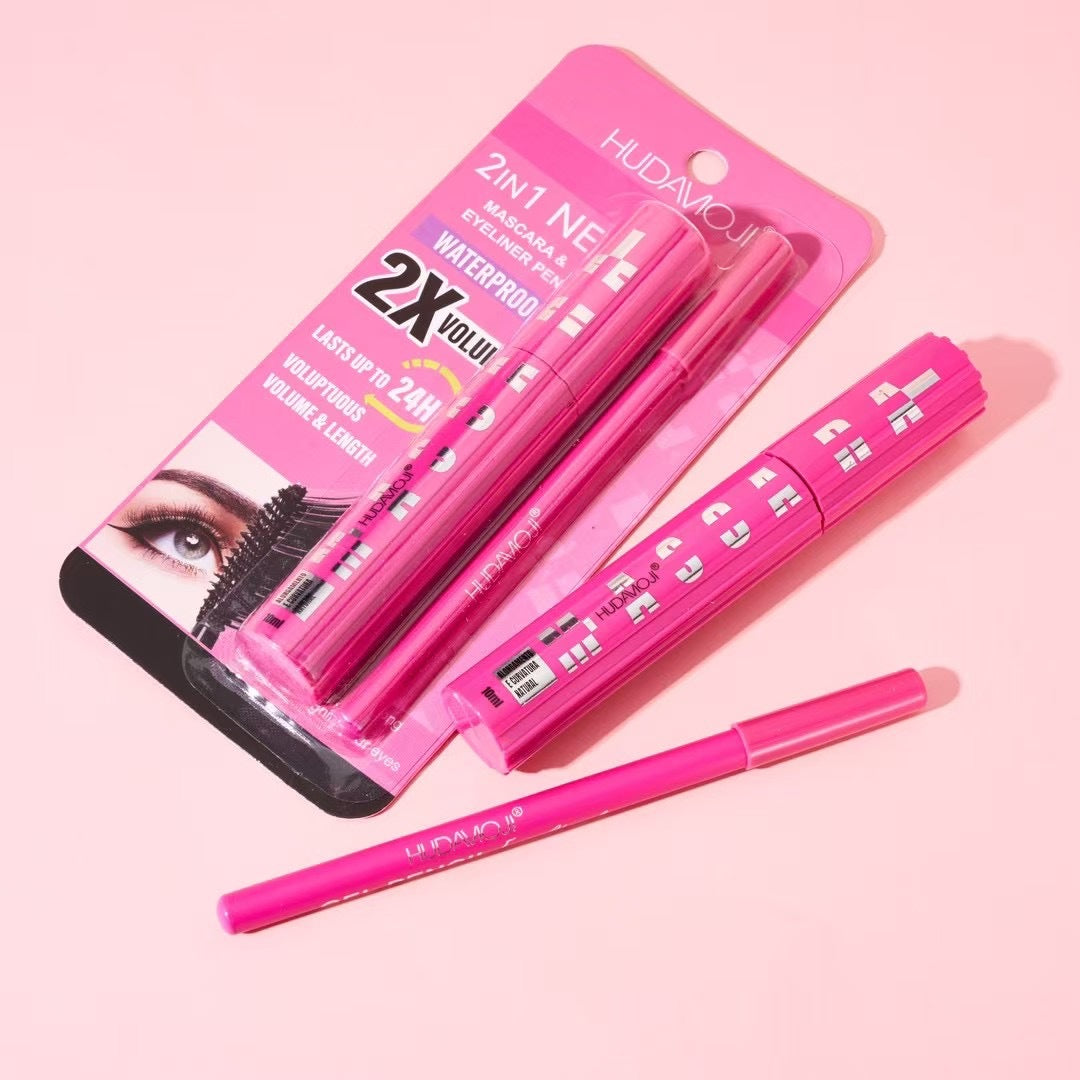 Mascara Eyeliner 2 EN 1 Waterproof