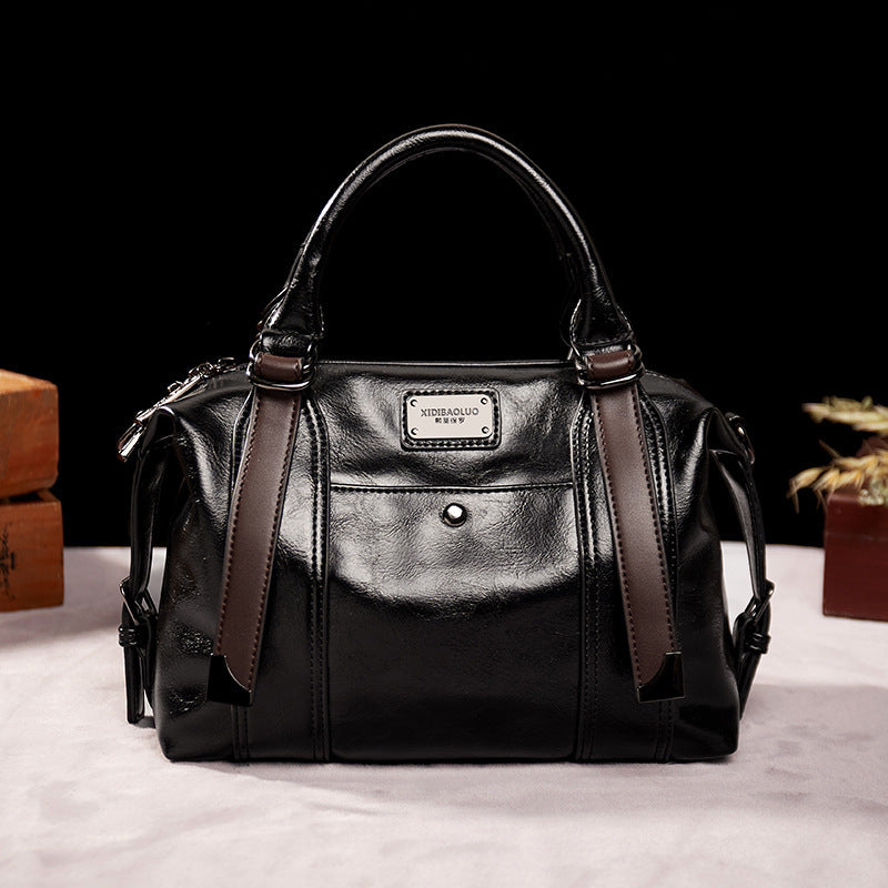 Sac bandoulière rétro pour femme grande capacité