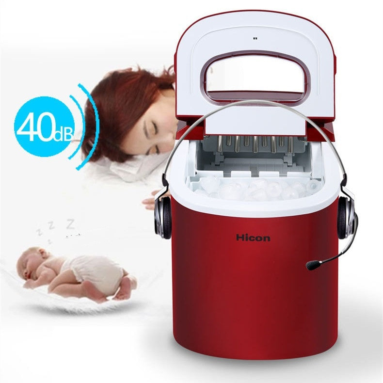 Machine à glaçons compacte pour usage domestique, remplissage manuel d'eau pour salon de thé
