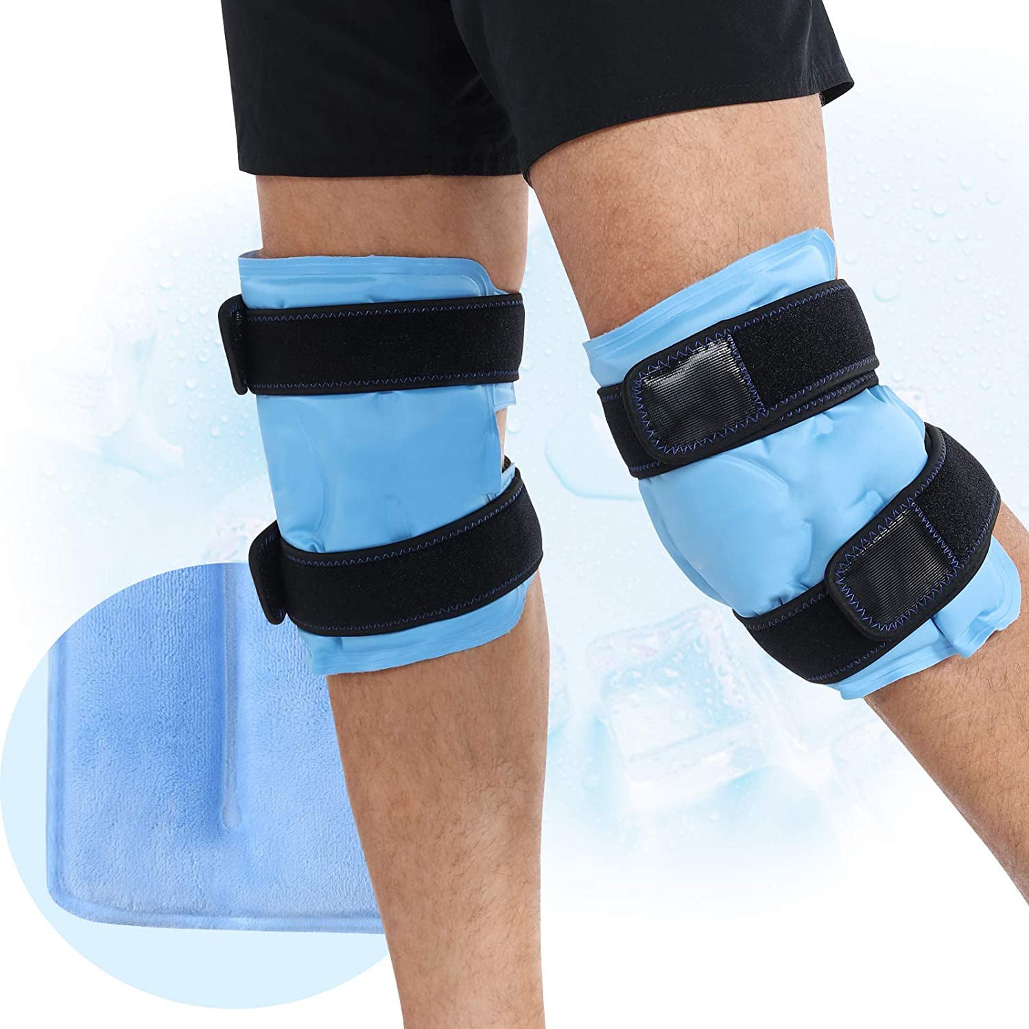Poche de glace pour mollet – Équipement de protection sportive
