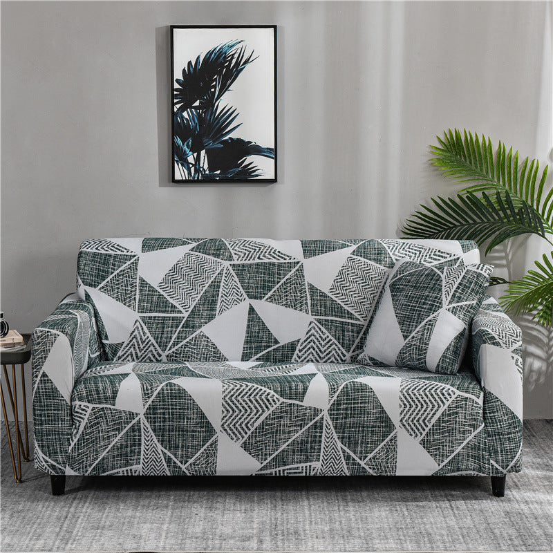 Fashion Net Red Print Sofa Cover All Inclusive