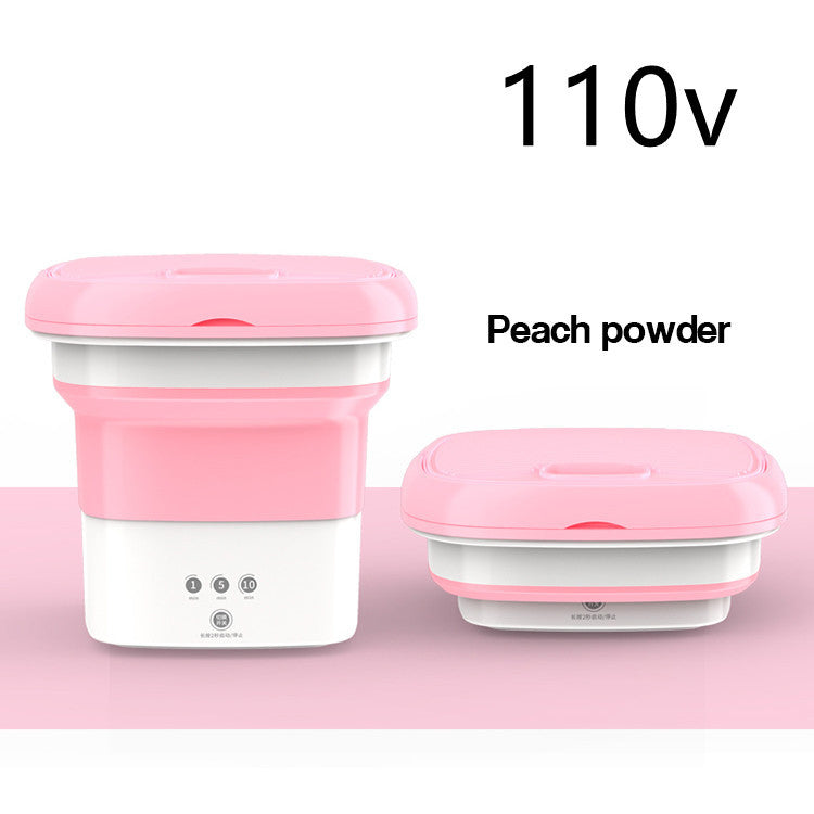 Mini lave-linge pliant intégré déshydratant