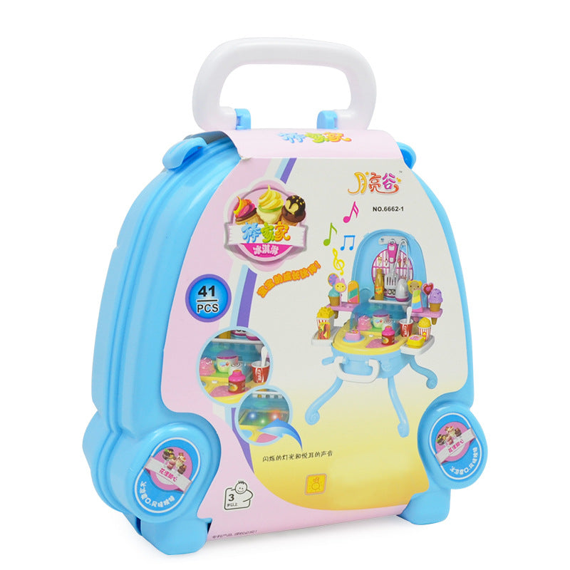 Simulation Dessert Station Children's Play House Toy Set