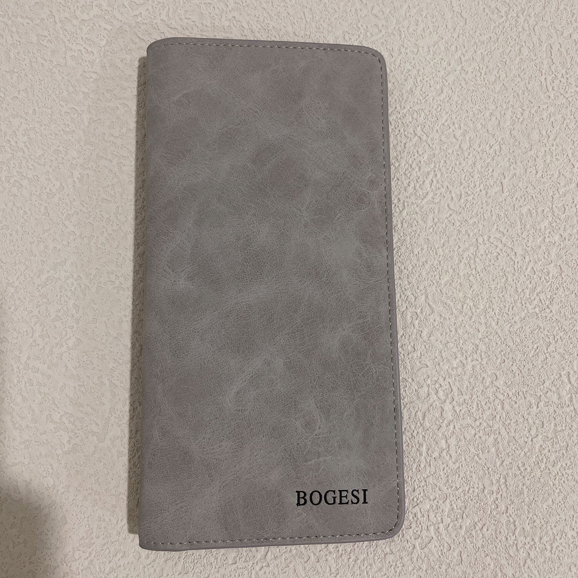 Portefeuille fin pour homme avec porte-cartes long