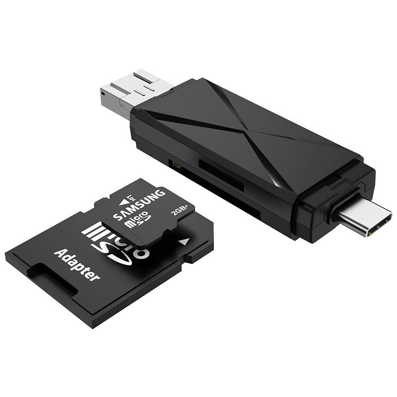 Android Microusb Otg Mobile Phone Card Reader SD TF Card