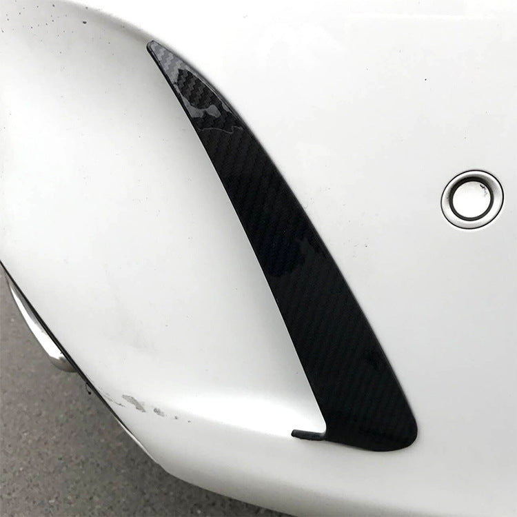 Rear Wind Blade Carbon Fiber Modification Exterior Decoration Bumper Stickers